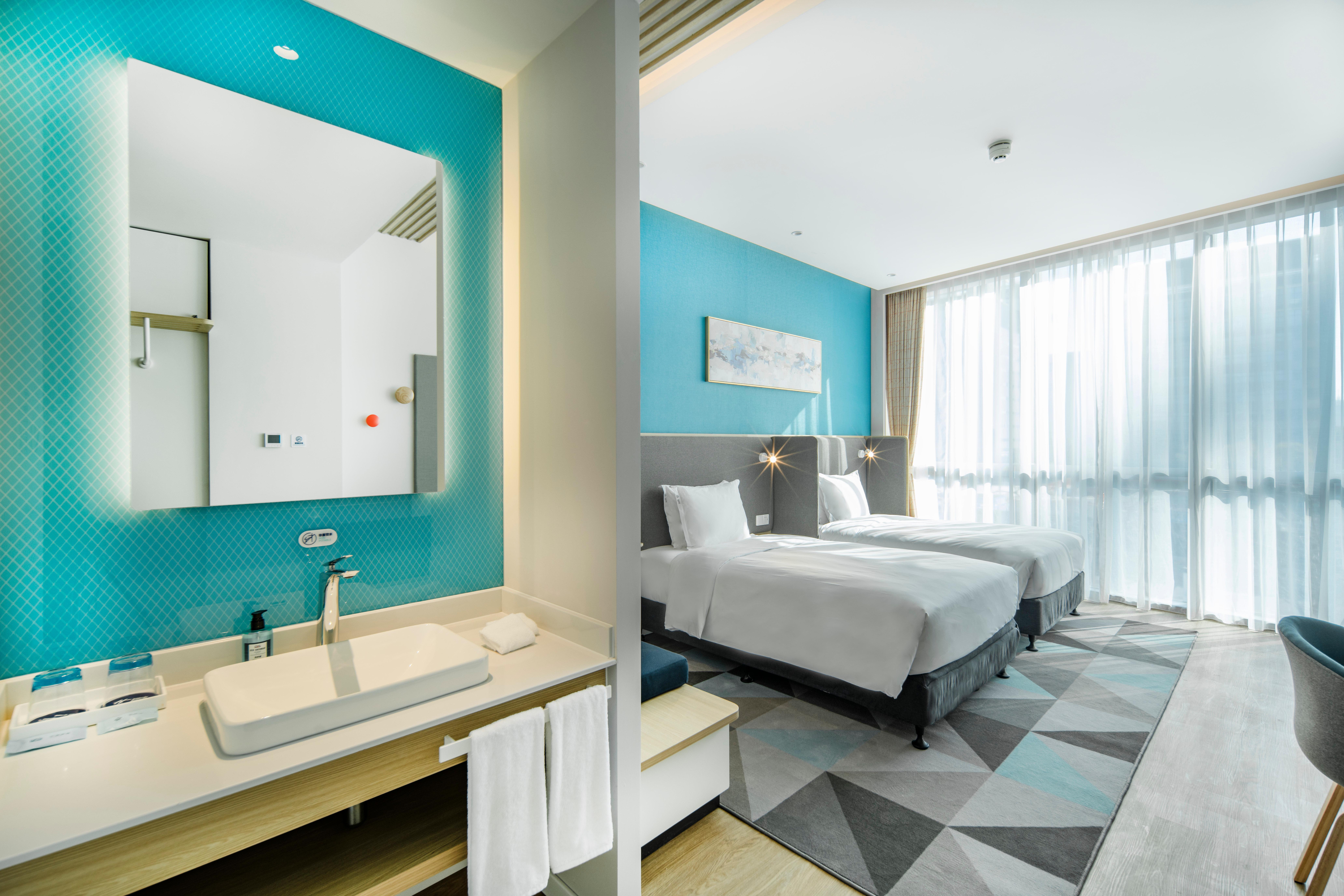 Holiday Inn Express Shanghai Pudong Zhangjiang By Ihg Exterior foto