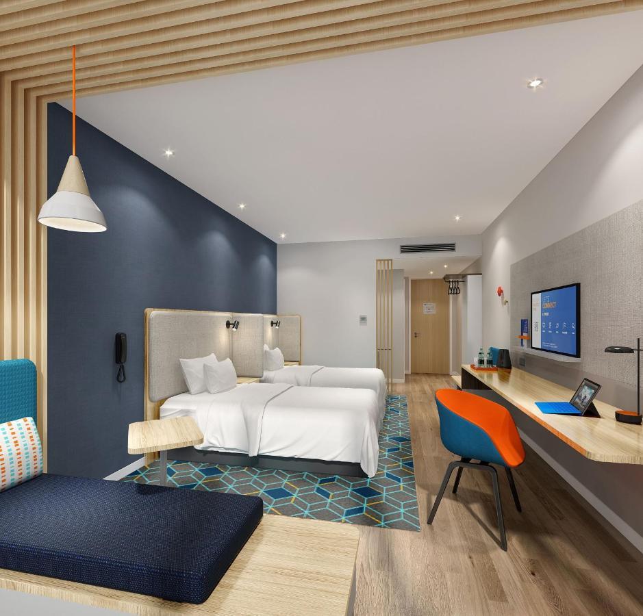 Holiday Inn Express Shanghai Pudong Zhangjiang By Ihg Exterior foto